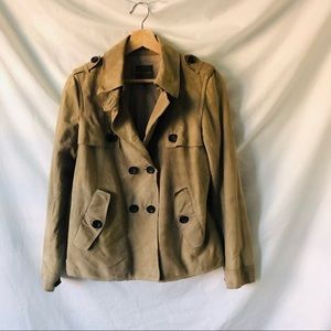 Madewell Tan Leather Jacket